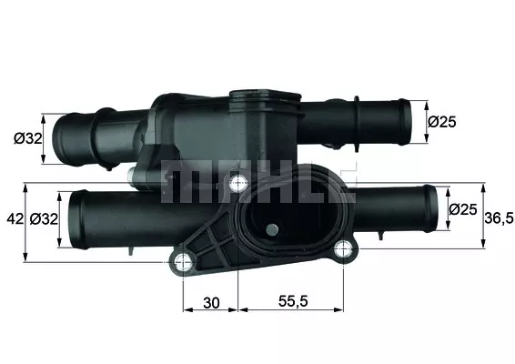 Термостат MAHLE/KNECHT TM1105