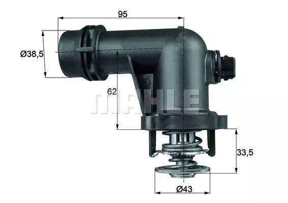 Термостат MAHLE/KNECHT TM 15 105