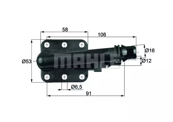 Термостат MAHLE/KNECHT TO582