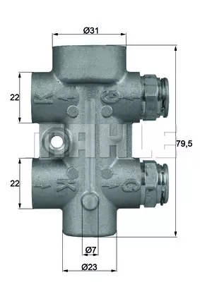 Термостат MAHLE/KNECHT TO880