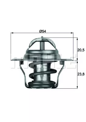 Термостат MAHLE/KNECHT TX1487D