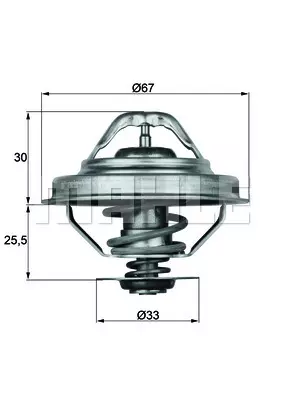 Термостат MAHLE/KNECHT TX2888D