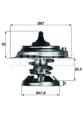 Термостат MAHLE/KNECHT TX2975D