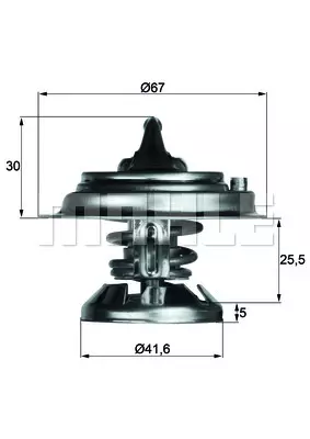 Термостат MAHLE/KNECHT TX2985D