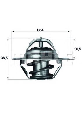 термостат MAHLE/KNECHT TX383D