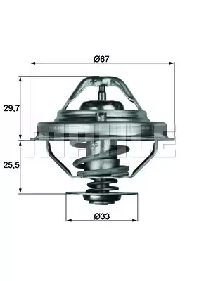 Термостат MAHLE/KNECHT TX3880D