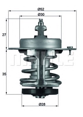 Термостат MAHLE/KNECHT TX 69 79