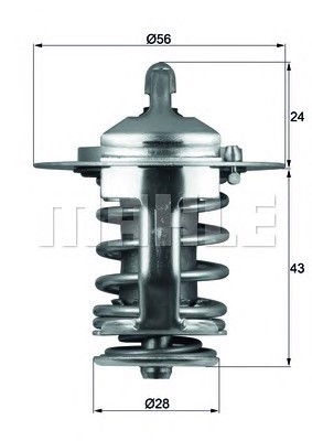 Термостат MAHLE/KNECHT TX7082