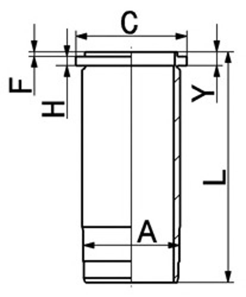 Гильза цилиндра KOLBENSCHMIDT 89 352 110