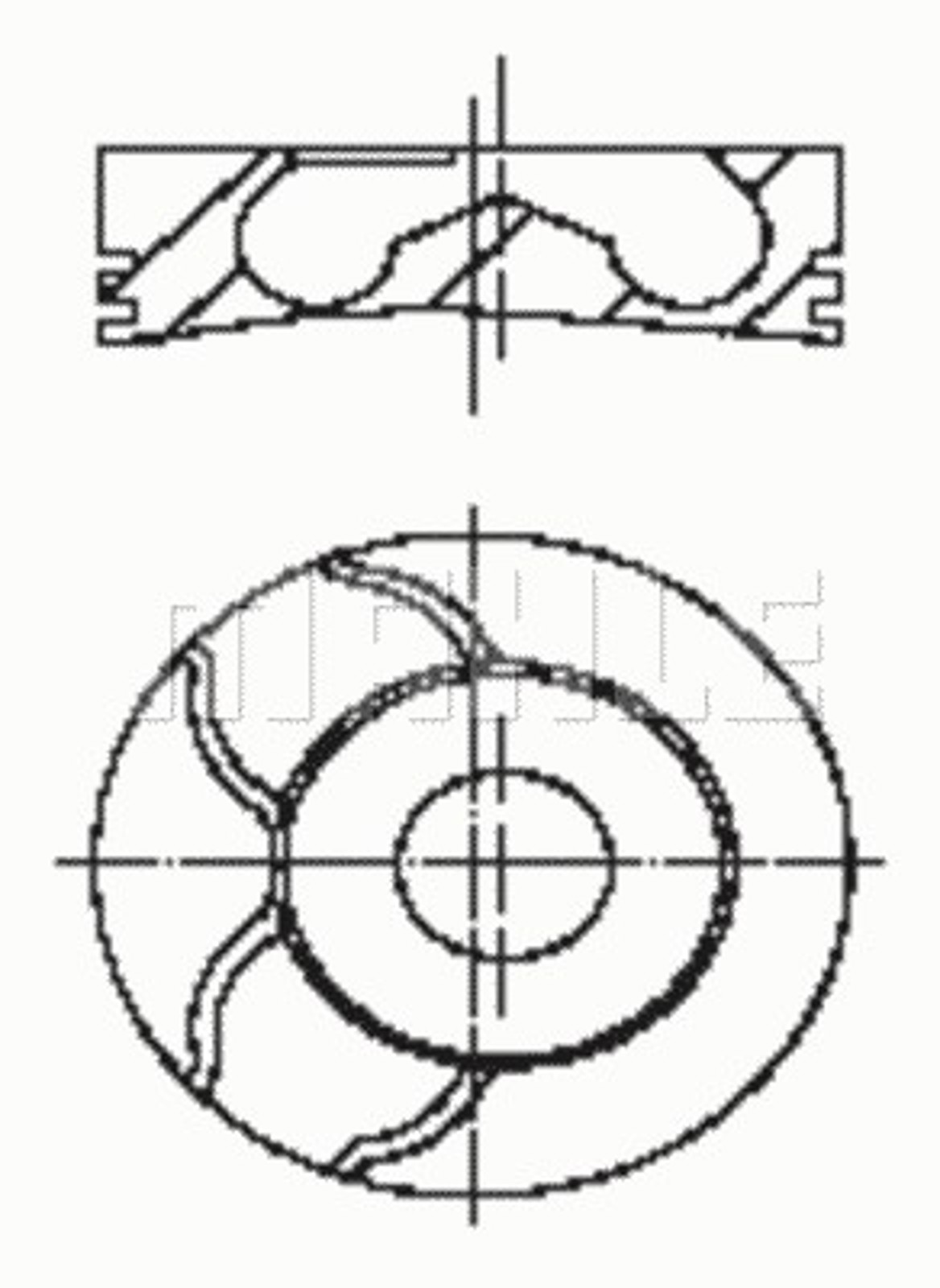 Поршень MAHLE/KNECHT 0380900