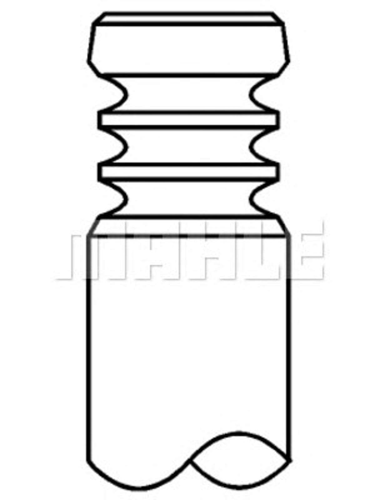 Клапан двигателя выпускной MAHLE/KNECHT 039VA31049100