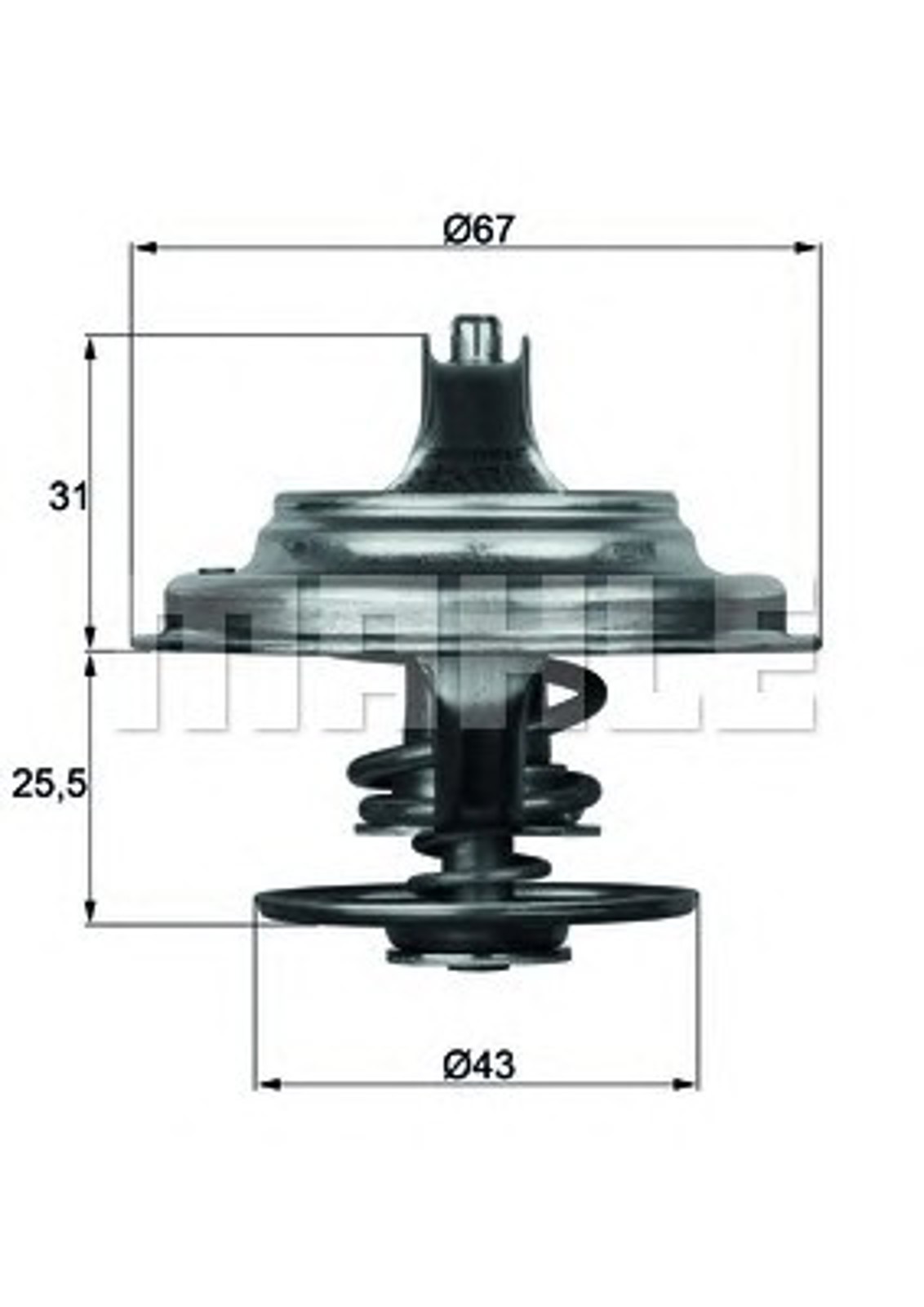 Термостат MAHLE/KNECHT TX2371D