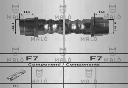 Тормозной шланг MALO 80592