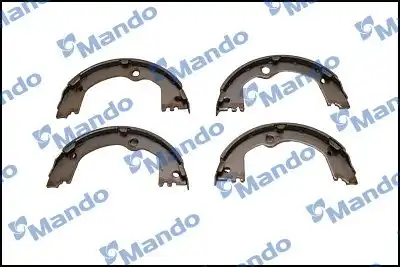 Mlh30 колодки тормозные hyundai santa fe (12-) kia sorento (12-) задние барабанные (4шт.) mando