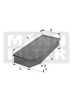 Воздушный фильтр MANN-FILTER C 27 045