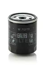 Масляный фильтр MANN-FILTER W 712/73