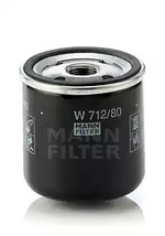 Масляный фильтр MANN-FILTER W 712/80