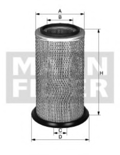 Воздушный фильтр MANN MANN-FILTER C 14 168