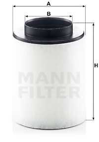 Воздушный фильтр MANN-FILTER C 17 023