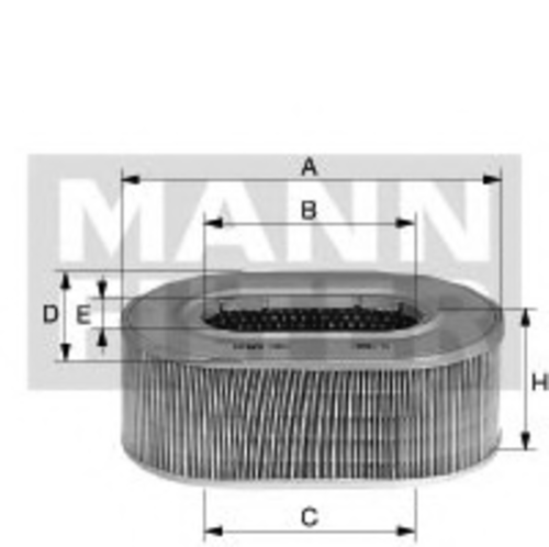 Воздушный фильтр MANN MANN-FILTER C 18 161