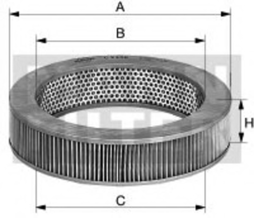 Воздушный фильтр mann MANN-FILTER C 2339