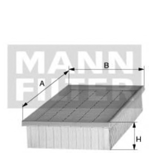 Воздушный фильтр MANN MANN-FILTER C 2557