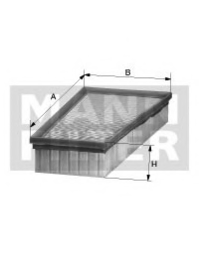 Воздушный фильтр mann MANN-FILTER C 27 124/1