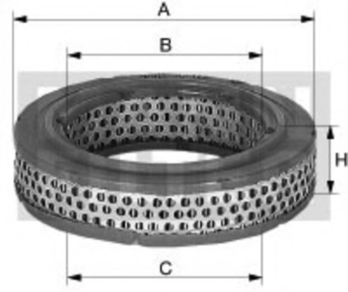 Воздушный фильтр MANN MANN-FILTER C 2736/2