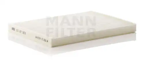 Воздушный фильтр салона mann (без рамки) MANN-FILTER CU 27 003