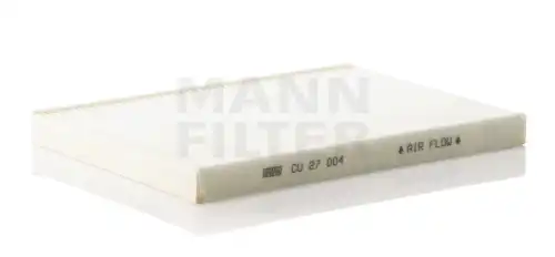 Воздушный фильтр салона mann (без рамки) MANN-FILTER CU 27 004