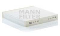 Фильтр салона MANN-FILTER CU21003