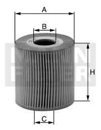 HU718/4X MANN-FILTER Масляный фильтр