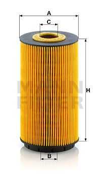 Масляный фильтр MANN-FILTER HU8010Z