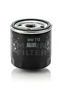 Масляный фильтр MANN-FILTER MW712