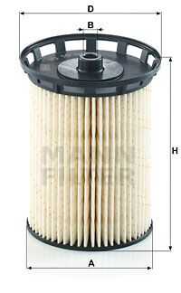 Топливный фильтр mann MANN-FILTER PU 10 010 z