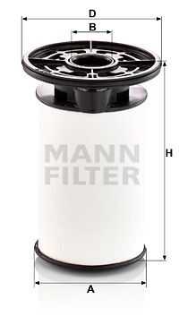 Трос АКПП MANN-FILTER PU7014Z