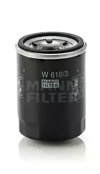 Масляный фильтр MANN-FILTER W610/3