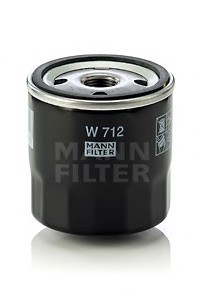 Масляный фильтр MANN-FILTER W712