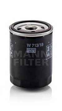 Масляный фильтр MANN-FILTER W713/18