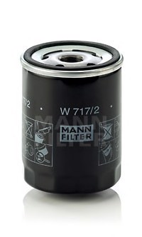 Масляный фильтр MANN-FILTER W717/2