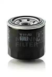 Масляный фильтр MANN-FILTER W811/80