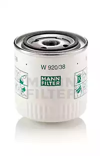 Масляный фильтр MANN-FILTER W 920/38