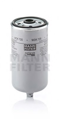 WDK725 MANN-FILTER Фильтр топливный