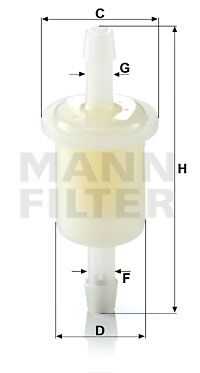 WK 21 (10) MANN-FILTER MANN