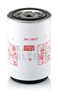 WK1060/3X MANN-FILTER Фильтр топливный