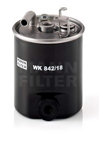 WK842/18 MANN-FILTER Фильтр топливный