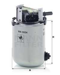 Фильтр топливный MANN-FILTER WK9054