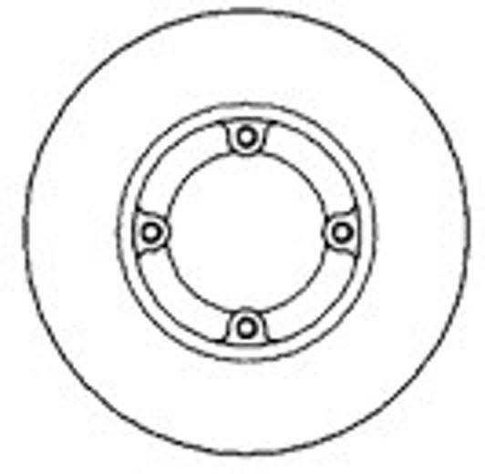 Диск тормозной MAPCO 15500