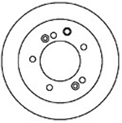 Диск тормозной MAPCO 15578