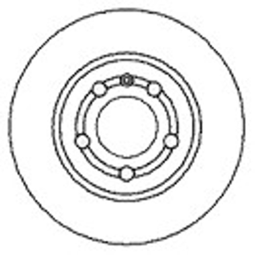Диск тормозной MAPCO 15870